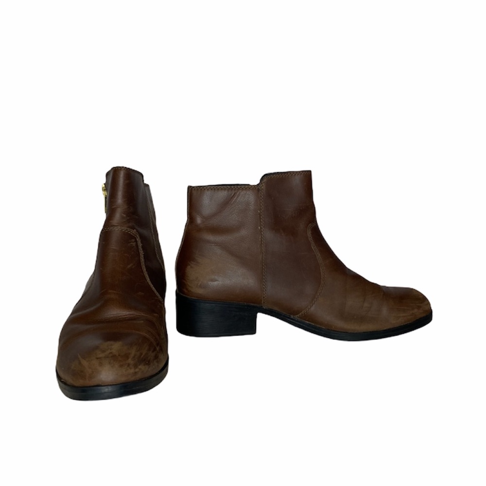 Camper Waterproof Leather Ankle Boots